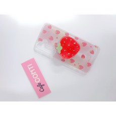 에코핏 휴대폰 맥세이프 케이스 투명 딸기케이스 갤럭시케이스 S25 S25플러스 S25울트라 케이스