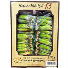 멀티롤 1200g 대용량 롤과자 간식, 10g, 120개