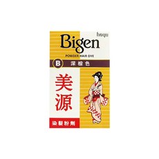 Bigen 美源染髮粉劑 深棕色, 1個