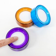 지문패드 해면기 인주용 종이세는도구, 색상랜덤