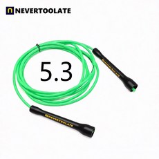 5MM 5 M 6MM 직경 PVC 로프 CC 핸들 3 2 미터 긴 건너 뛰는 점프 밧줄, CC PVC 5 MX3 2M 3