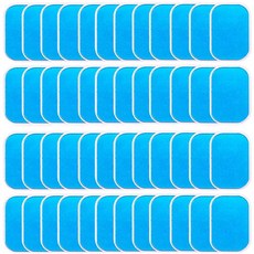 EMS 젤패드 시트 저주파 마사지기 리필 공용 저주파 젤패드 100장, 젤패드 50팩(100매)