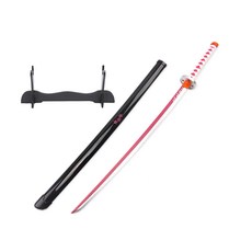 코스프레 검 일륜도 칼 목검 42종 75cm 104cm 거치대 포함, 21_츠유 카오 M-75cm KAL-M21, 1개