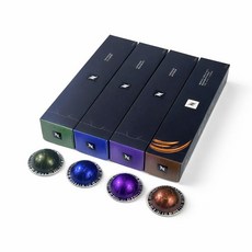 네스프레소 버츄오 캡슐커피 진한 에스프레소 4종 세트 총40개입, 1개