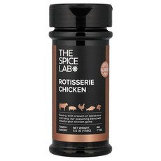 The Spice Lab 로티세리 치킨 시즈닝 158g(5.6온스), 분말