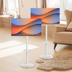 [써밋티비]32인치 A320ES(W) 구글5.0 무빙 HD TV 블랙 화이트색상선택, 화이트, 택배