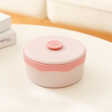 高級感磁吸針線盒家用縫被子縫包包套裝家庭針線包收納盒縫補神器, 1個, 桃粉色【圓款】:如圖
