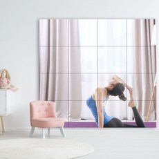 간단 안심 매장 안전 붙이는 간편 벽거울 접착식 다용도 26761EA 1(pc)