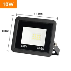 올스토어 LED 홍수 빛 10W-100W 고휘도 투광 조명 야외 정원 반사판 월스트리트 램프 풍경