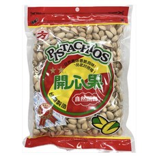 開心果源豐瓜子行 開心果-自然開口香脆，品茗聚會良伴, 600g, 1個