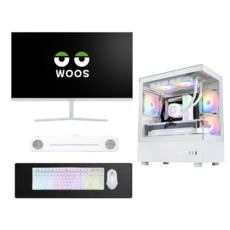 컴퓨터 조립 풀세트 조립PC 게이밍 사무용 고사양 게임용 본체 롤 발로란트 오버워치 배틀그라운드 메이플 피파 로블록스 스타크래프트 마인크래프트 컴퓨터본체 우쓰, 0번 사무용 풀세트, WIN11 Pro, 256GB, 8GB, 화이트