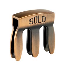 小提琴弱音夾《1/8 4/4適用》小提琴減音 金屬弱音器 小提琴消音器 M型弱音夾 提琴弱音器 小提琴配件, 紅銅色, 1個