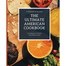 (영문도서) The Ultimate American Cookbook: A Treasury of Recipes Paperback, Kiet Huynh, English, 9798868955587