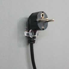 보냄 투명 코드걸이 10P, 1개