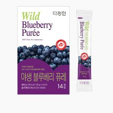 풀무원 야생 블루베리 퓨레 280g 1개, 1