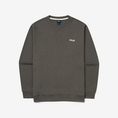 휠라 FILA 베이직 스몰로고 맨투맨 FS2POG3101U_BRN 365499