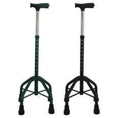 케어맥스 실버든든 노인용 환자용 안전사발지팡이 CMS002, 1개, 블랙