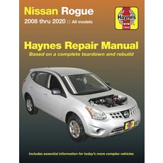 Nissan Rogue Haynes Repair Manual: 2008 Thru 2020 All Models - Based on a Complete Teardown and Rebuild Paperback, Haynes Manuals