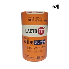 락토핏 종근당건강 생유산균 코어맥스, 120g, 6개