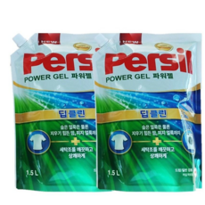 퍼실 파워젤 플러스 겸용 리필 1.5L x 2개