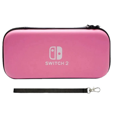 펀토피아 닌텐도 스위치2 케이스 하드 파우치 수납가방, 1개, 핑크