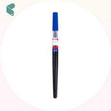펜텔 컬러 브러쉬 블루 청색 드로잉 캘리그라피 미술 학생용 붓펜 낱개입 커머스픽201