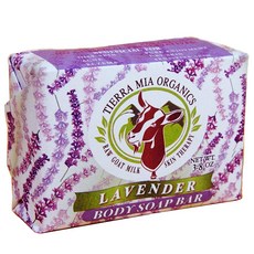 Tierra Mia Organics 로우 고트 밀크 스킨 테라피 바디 솝 바, 107.7g, 1개