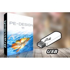 PE-DESING 11 - 자수 소프트웨어 - USB 드라이브