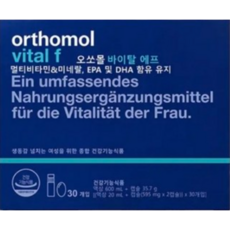 동아제약 오쏘몰 바이탈 ( F / M 여성용 남성용 ) 멀티비타민 30일분 홈쇼핑 최신상 최화정, 바이탈 F (여성용)