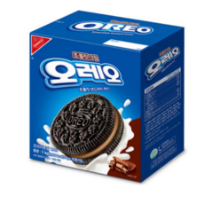 오레오 초콜릿 크림 샌드위치 쿠키, 1kg, 2개