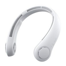 JISULIFE 휴대용 USB 전원 넥 선풍기 충전식 헤드폰 디자인 속도 변환 3단계 핸즈프리 블레이드리스 팬 4000 mAh 배터리 작동식 웨어러블 개인 및 탁상용 그레이, 회색