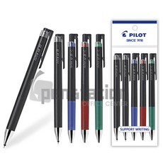 파이롯트 쥬스업 볼펜 흑+청+적+녹 세트(파이롯트 정품 블리스터 포장 케이스/선물용), 1개, 0.3mm 흑색2개+청색1개+적색1개+녹색1개 세트