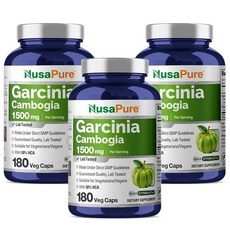 누사퓨어 가르시니아 캄보기아 캡슐, 3개