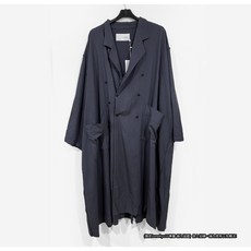 tactac 專櫃正品中性灰紫色廓型單排釦大衣 M號 日本製