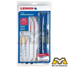 LENOX 狼牌 12件組 軍刀鋸片 通用型套裝 包含收納盒 T12144, 1個