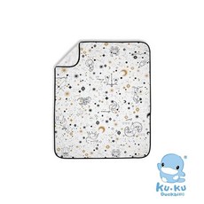 KUKU酷咕鴨 寶寶嬰兒隔尿墊 透氣吸水親膚舒適, 1個, PLUS 十二星座透氣尿墊