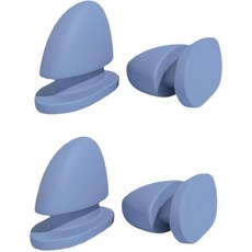 다이빙핀 수영강습 물놀이 실내수영장 주레토 2팩 상어 슬라이드 핀 클라우드 교체용 상단, 9.5-12.5, Blue, 2개