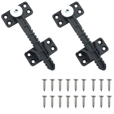 CHENJIN 2PCS Sofa Connector Plastic 360 Degree Rotating Disassembly Buckle Bracket 140x60mm 16 Scr, CHENJIN 2PCS Sofa Connector Pl
