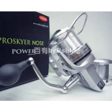 RYOBI PROSKYER NOSE POWER 6號 遠投雙線盃捲線器, 1個