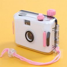 파라스토어 방수 토이카메라 화이트핑크 수영장카메라