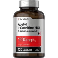 호바흐 아세틸 L 엘 카르니틴 HCL 알파리포산 1200mg 120캡슐, 1200mg 캡슐 120개, 1개, 120정