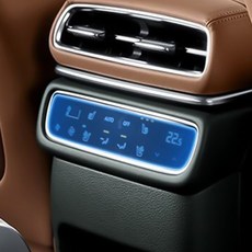 GV80 페이스리프트 호환 상품 2열 공조기 보호 필름, 1GB, 2열공조기보호필름(1P)