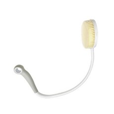 海夫健康生活館 洗背刷 彎長柄型 軟毛沐浴刷 搓背刷 (ZHCN2320), 1個