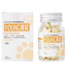 現代百益康 活力漾寶 30錠/60錠 幼小型犬/10kg以下 高齡犬保養【高齡犬】, 1個, 老年, 60顆