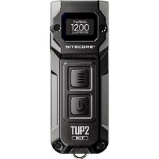 TUP2 MCT 나이트코어 라이트 키체인 1200루멘, 1개, C. TUP2 MCT 흑요석 블랙