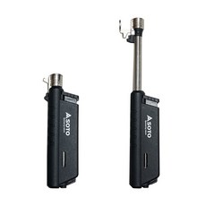 SOTO 신 매치 후지 버너 소토 슬라이드 가스 LV ST-407 2컬러, 1개, ST-487 신축 점화기 블랙