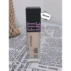MAYBELLINE FIT ME 粉底液, 水光奇蹟粉底液30ml 色號110, 1個