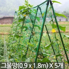 세인화분 원예용 그물망(5개입) - 망 그물 네트 오이 넝쿨 식물 호박 식물망 농사 텃밭 울타리, 원예그물망(5P)