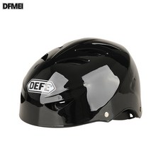 DFMEI 戶外運動頭盔電動車防護帽春夏透氣半盔電瓶助力車安全帽, 1個, 熒光黃:成人-可調節頭圍
