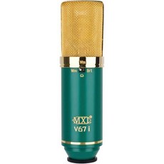 따뜻하고 밝은 듀얼 사이드 캡슐이 튜닝된 MXL V67I FET 콘덴서 마이크. 음성, Microphone, 1개